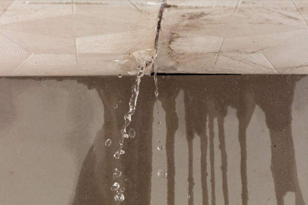 Professional Burst Pipe Cleanup technician working in Charleston, ME